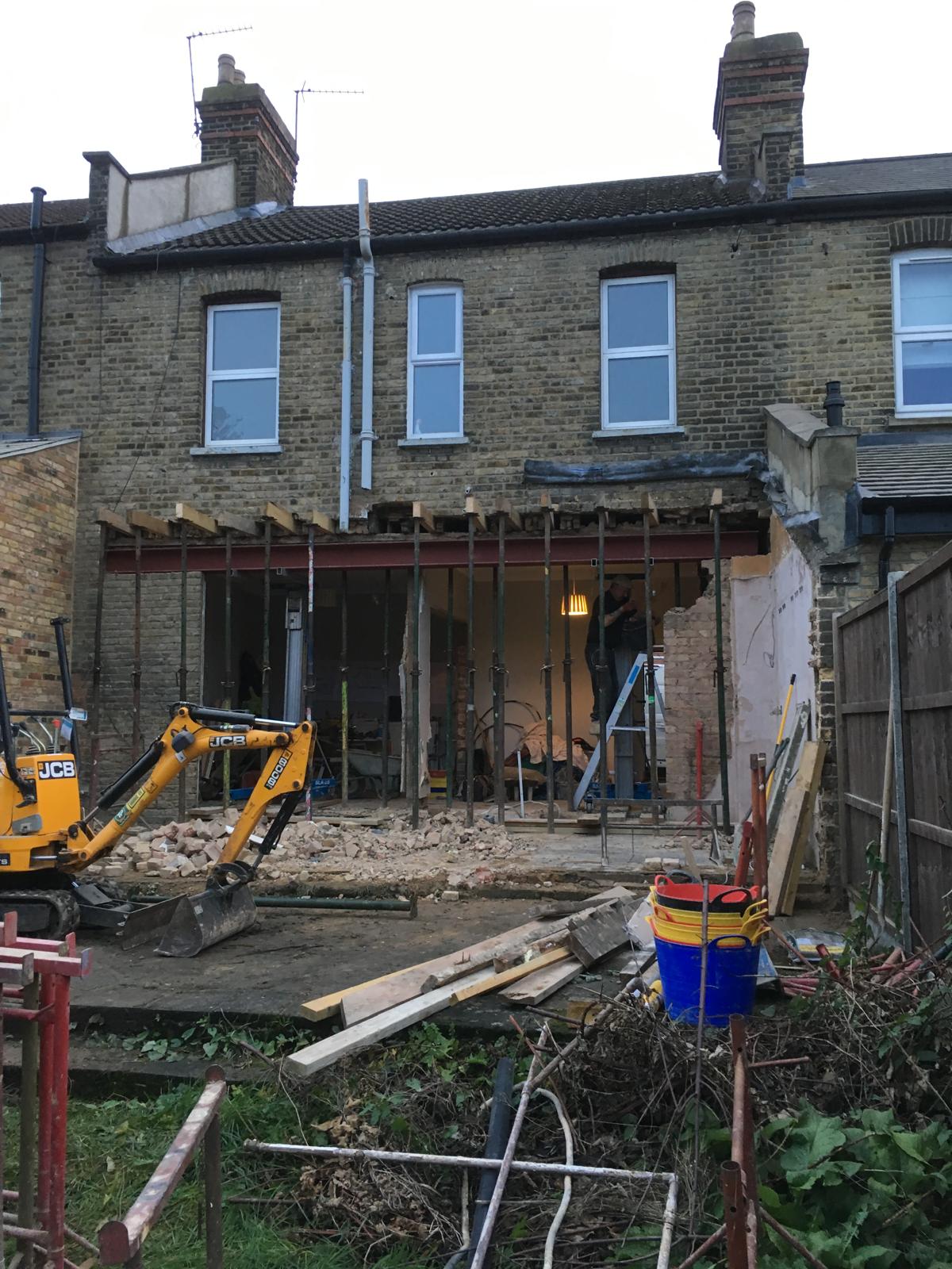 Builders Services on a home in Sevenoaks